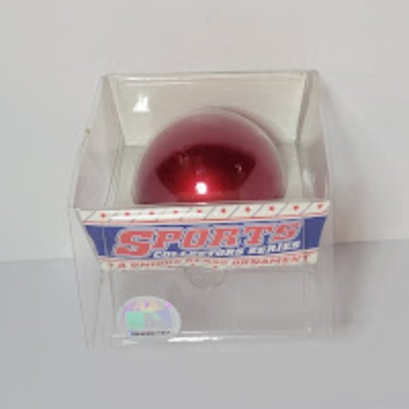 BOSTON RED SOX GLASS ORNAMENT NEW IN BOX OFFICIAL PRODUCT - Picture 3 of 4